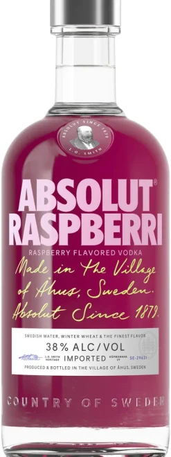Flavoured Wodka|Wodka|Absolut Raspberri