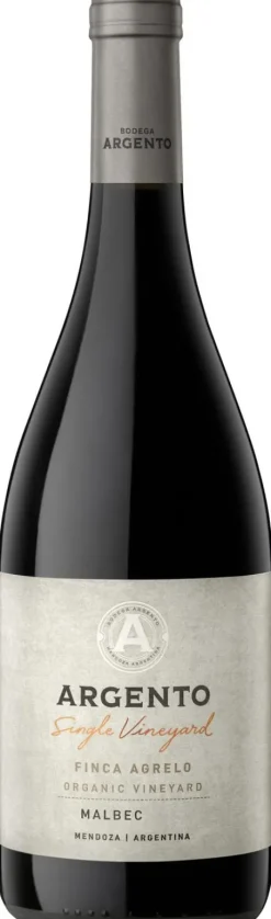 Rode Wijn|Bodega Argento Argento Single Vineyard Agrelo Malbec Bio