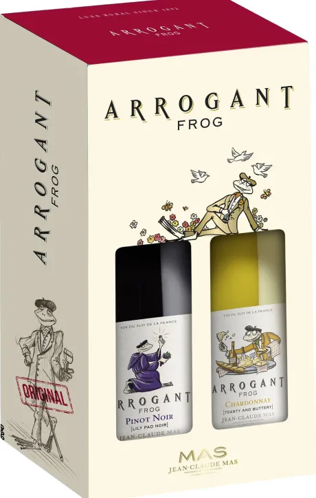 Wijnboxen|Arrogant Frog Arrogant Frog Duo Cadeauverpakking
