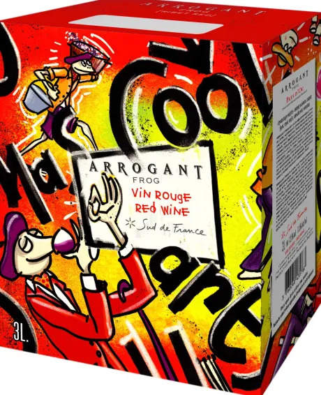 Rode Wijn|Bag-In-Box|Arrogant Frog Arrogant Frog Rouge Bag in Box