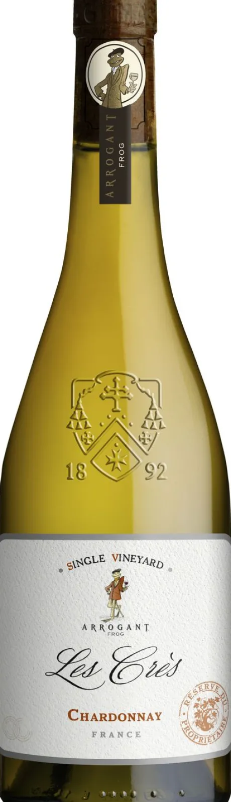 Witte Wijn|Maison Ventenac Arrogant Frog Single Vineyard Chardonnay Les Cres