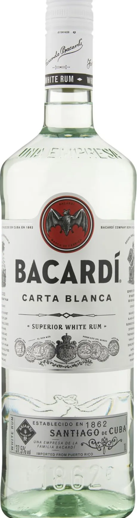 Rum|Witte Rum|Bacardi Bacardí Carta Blanca