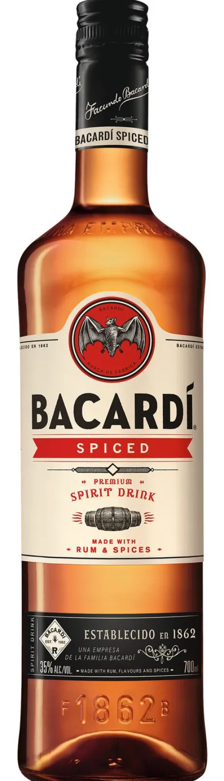 Rum|Bruine Rum|Bacardi Bacardí Spiced