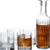 Whiskyglazen|Chef & Sommelier Bach Whiskyset - Karaf + 4 Tumblers