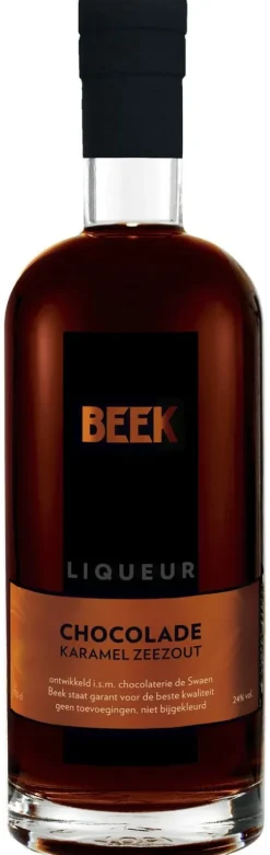 Chocoladelikeur|Beek Chocolade Karamel Zeezout Likeur
