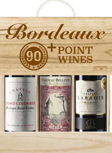 Rode Wijn|Geen Cadeaupakket Bordeaux Colombier, Labadie & Saint Antoine