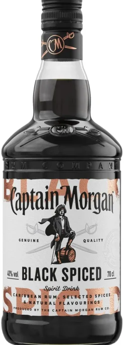 Rum|Bruine Rum|Captain Morgan Captain Morgan Black Spiced
