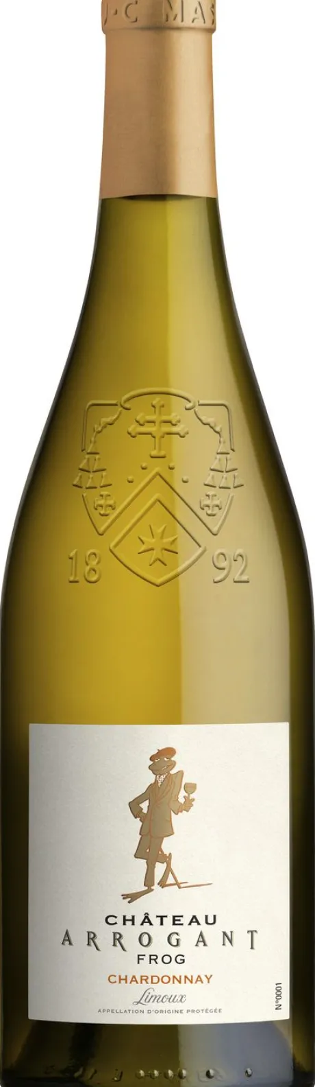 Witte Wijn|Arrogant Frog Château Arrogant Frog Chardonnay Limoux