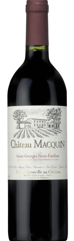 Rode Wijn|Macquin Château St. Georges St. Emilion