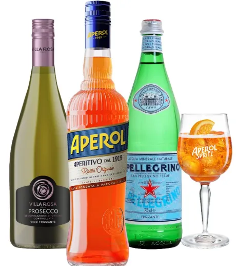 Spritzen|Kant & Klaar|Gall & Gall Cocktailpakket Aperol Spritz