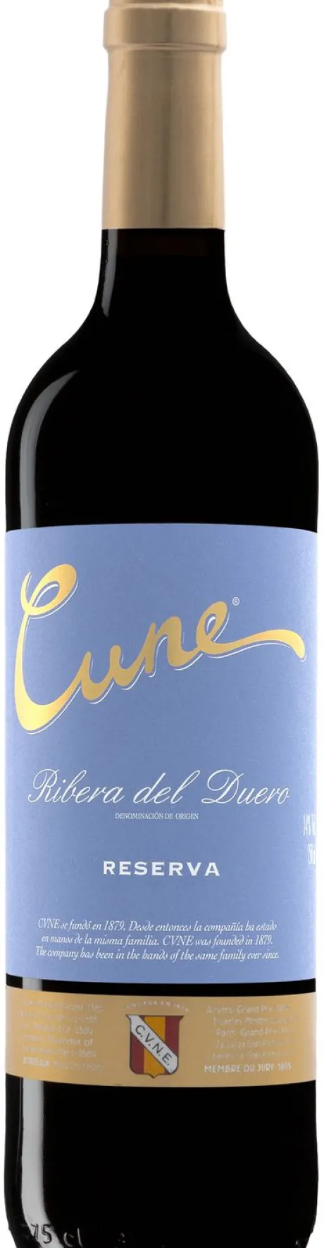 Rode Wijn|Cune Ribera Del Duero Reserva
