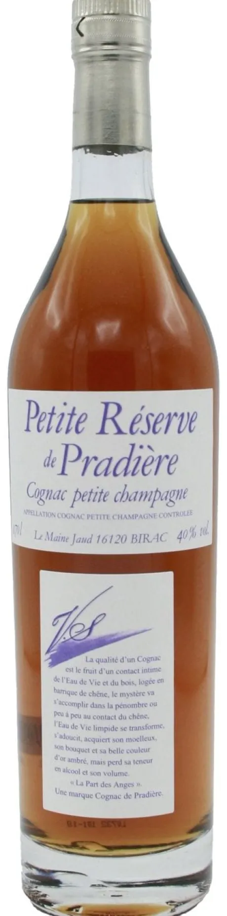V.S.|Cognac|Pradiere De Cognac VS