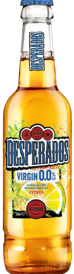 Alcoholvrij Bier|Alcoholvrije Bier|Desperados Virgin 0.0 Bier Fles