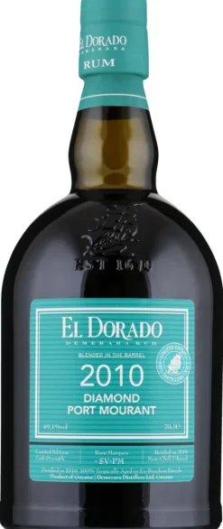 Rum|Bruine Rum|El Dorado El Dorado Diamond Port Mourant 2010