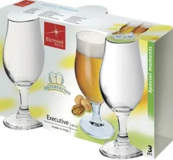 Bierglazen|Speciaalbier|Luigi Bormioli Executive Bierglas 37,5CL - set van 3