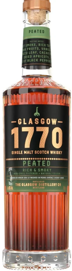 Malt|Glasgow 1770 Distillery 1770 Glasgow Distillery Peated Single Malt