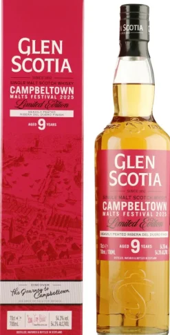 Malt|Glen Scotia GLEN SCOTIA 9YO Campbeltown Malts Festival 2025 C.Str.