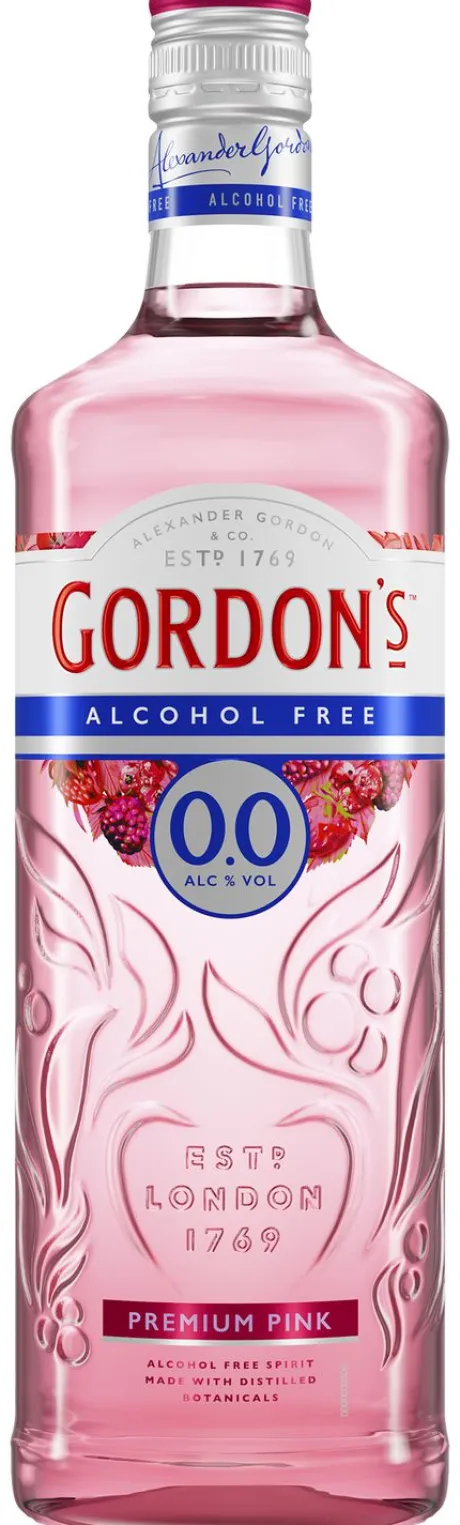 Alcoholvrij Aanbiedingen|Alcoholvrije Mixen|Gordon's Gordon’s Pink Gin Alcoholvrij