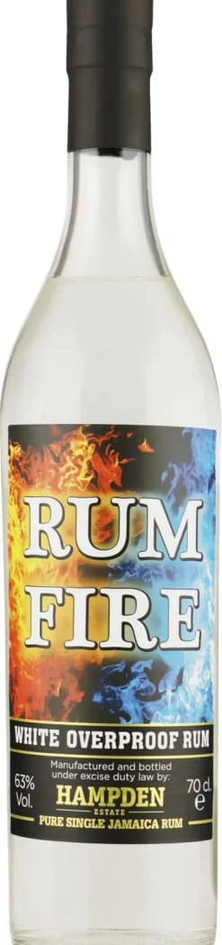 Rum|Witte Rum|Bacardi Hampden Estate Rum Fire White