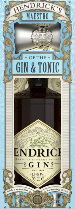 Gin|Gin|Hendrick's Gin Cadeaupakket met Jigger