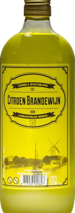 Brandewijn|Jenever|Jansen & Wouterlood Jansen & Wouterlood Citroenbrandewijn