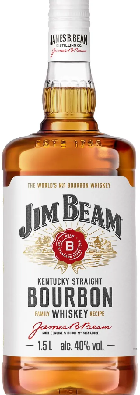 Xl-Flessen|Bourbon|Jim Beam Jim Beam White Bourbon Whiskey