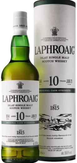 Malt|Bowmore Laphroaig 10 years Cask Strength