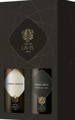 Rode Wijn|Witte Wijn|Lavis Pinot Grigio & Pinot Nero Cadeaupakket