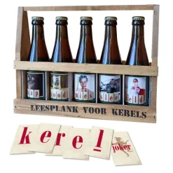 Bierpakketten|Speciaalbier|Kerel Leesplankje s bier met Spel