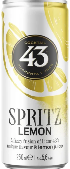 Blik|Mixdranken|De Kuyper Licor 43 Lemon Spritz