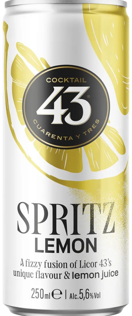 Blik|Mixdranken|De Kuyper Licor 43 Lemon Spritz