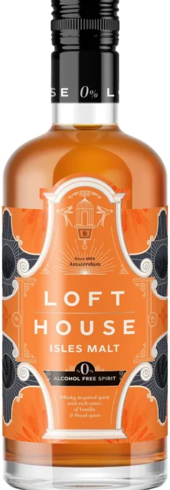 Alcoholvrije Mixen|Alcoholvrije Whisky|Lofthouse Loft House Isles Malt Alcoholvrij