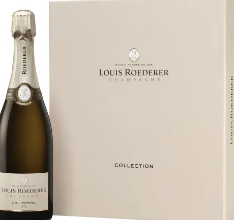 Champagne|Mousserend|Champagne Louis Roederer Louis Roederer Collection 245 Brut met 2 Flutes