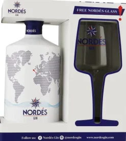 Gin|Gin|Nordes Atlantic Galician Gin Cadeaupakket