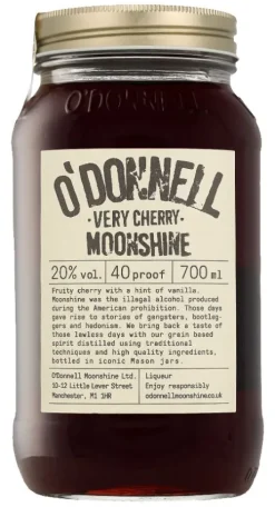 Fruitlikeur|5 O'clock O'Donnell Moonshine Very Cherry