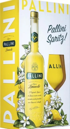 Limoncello|Santa Maria Pallini Limoncello met Spritz Glass