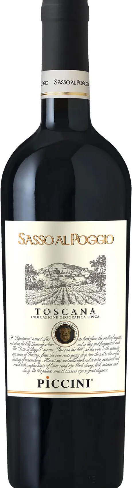 Rode Wijn|Piccini Sasso al Poggio Rosso Toscana