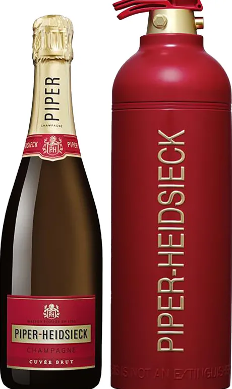 Champagne|Mousserend|Piper Heidsieck Piper-Heidsieck Brut Code Red Edition Cadeauverpakking