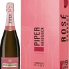 Rosé|Champagne|Piper Heidsieck Piper-Heidsieck Rose Suavage 2 glazen cadeauverpakking