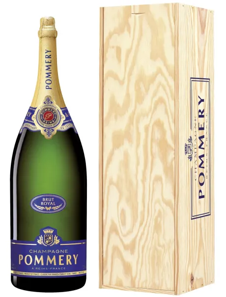 Champagne|Mousserend|Pommery Brut Royal Méthusalem in Kist