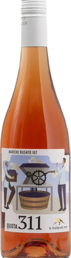 Rosé Wijn|Piersanti Quota 311 Rosato