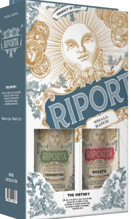 Witte Wijn|Riporta Rosato & Vermentino Cadeaupakket
