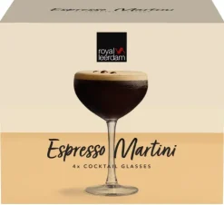 Cocktailglazen|Royal Leerdam Royal Leerdam Espresso Martini Cocktail Glazen Set