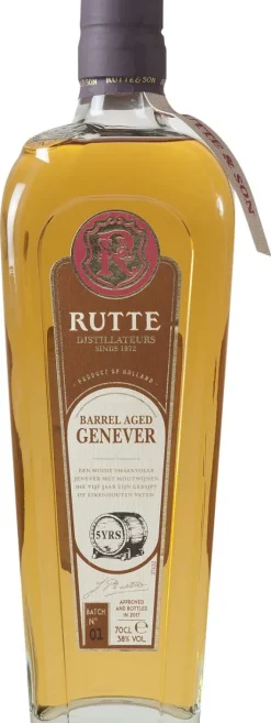Jenever|Rutte Genever 5 Years Barrel Aged