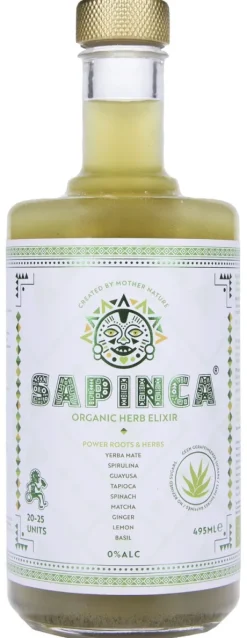 Alcoholvrije Mixen|Sapinca Organic Herb Elixir