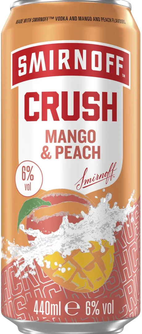 Blik|Mixdranken|STËLZ Smirnoff Crush Mango & Peach