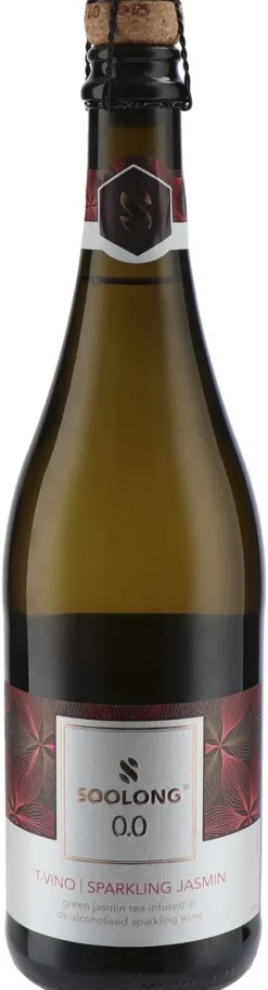 Alcoholvrij|Alcoholvrije Mousserende Wijn|Soolong Jasmin Sparkling Tea 0%