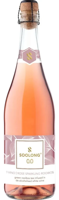 Alcoholvrij|Alcoholvrije Mousserende Wijn|Soolong Rose Sparkling Rooibos