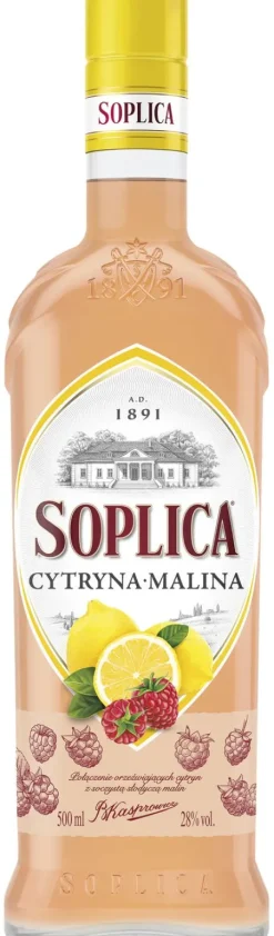 Flavoured Wodka|Wodka|Soplica Cytryna Malina - Citroen Framboos