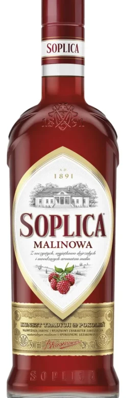 Flavoured Wodka|Wodka|Soplica Malinowa - Framboos